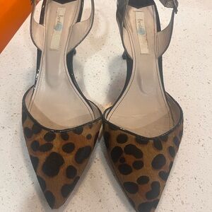 Boden Leopard Print Heels